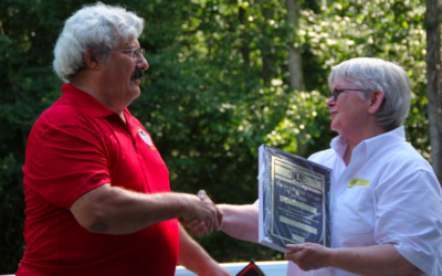 Lions Award Bob Hayward as Lion of the Year