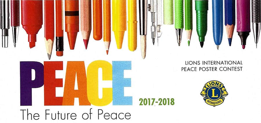 Lions Club Peace Poster Contest